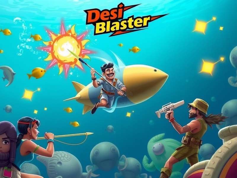 Desi Ocean Blaster Playable Characters