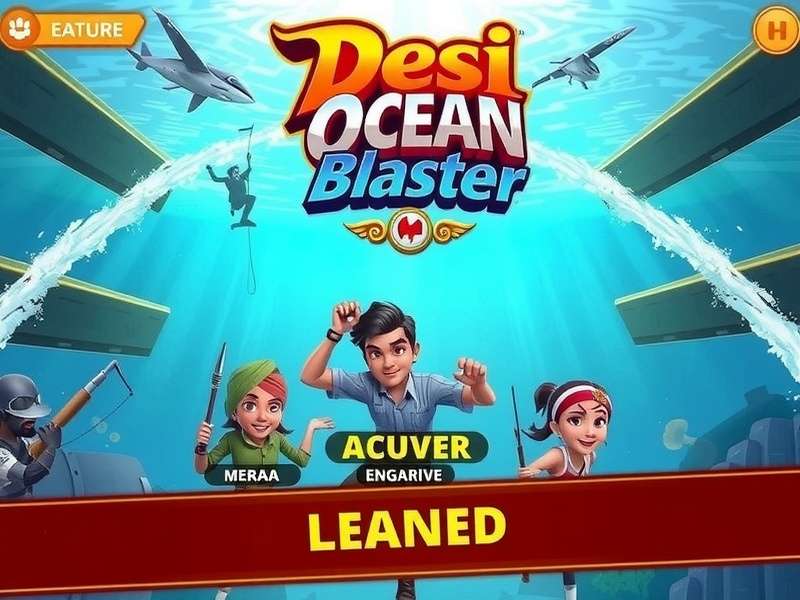 Desi Ocean Blaster Gameplay Mechanics Demo